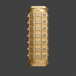 Stepper (clicking) Cryptex