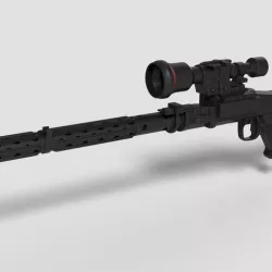 Stormtrooper Heavy Blaster Rifle DLT-19X from Star Wars
