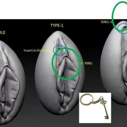 Stylized Pussy for Key Ring(for your KEYS)
