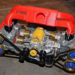 Subaru EJ20 Cutaway model