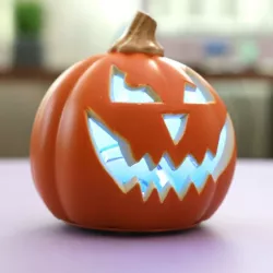 Talking Pumpkin with Lights and Sounds
