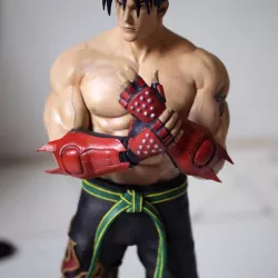 Tekken Jin Kazama fan-art statue