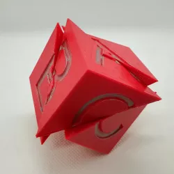 Tetrahedral Dissection of the Cube, Cube Puzzle