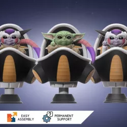 The Child Frieza - 3d Print Model -Baby freezer