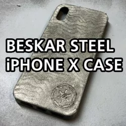 The Mandalorian | Beskar Steel iPhone X Case
