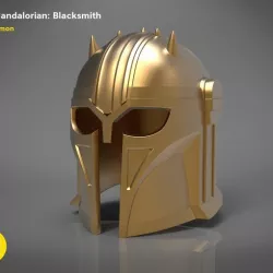The Mandalorian - blacksmith helmet