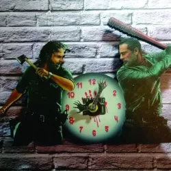 The walking dead laser cutting watch