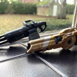 TitanFall 2 Splitter Rifle and the 40mm Tracker Cannon