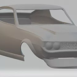 Toyota Celica 2000 GT 1973 Printable Body Car
