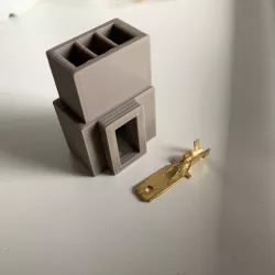 VAG 3 flat pin cigarette lighter connector