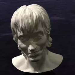 Victor TSOY bust (Виктор Цой Бюст)
