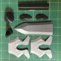 Voltron Inspired Prop Keith Galra Dagger for Cosplay