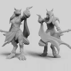 Werewolf Hybrid Form Sorceress