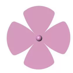 Winx Club Flora Fairy Flower Necklace