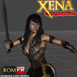 Xena Warrior Princess - Figure Printable