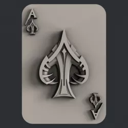 3d models ace of spades