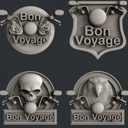 3d models Bon voyage