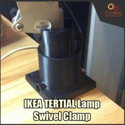 IKEA Vidja lamp top clip replacement by steair, Download free STL model