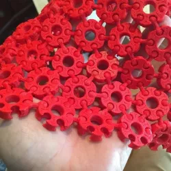3D printed fabric / armour