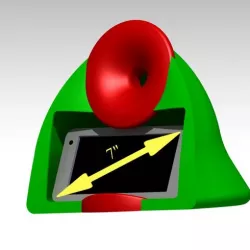 Acoustic mobile support