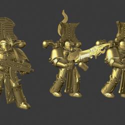 Girl of a thousand sons - WARHAMMER 3D model