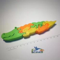 Alligator 3D puzzle