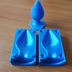 Anal Plug Mold for silicone