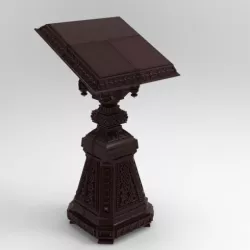 Analogion - stand for books for priest or profet (For DND miniature and remixes)