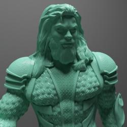 ▷ aquaman king atlan trident 3d models 【 STLFinder 】