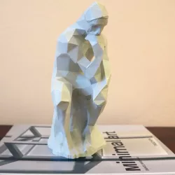 "Auguste Rodin: The Thinker" low poly