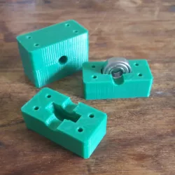 Bearing block diameter 28mm x 8mm. hole 10mm