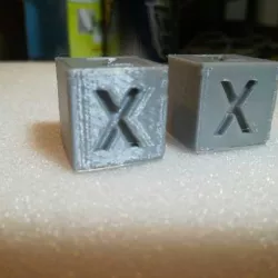 Benchmark Cube - Printer Test Cube