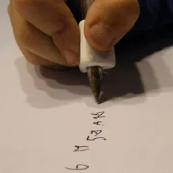 Bic pen tip