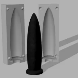 Big conic Dildo mold