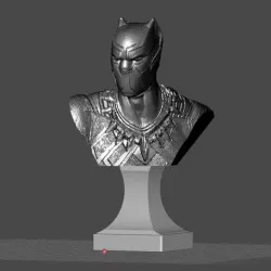 BLACK PANTHER FREE BUST