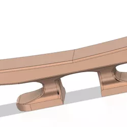 boat bollard mooring duck bv03 for 3d print and cnc