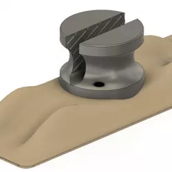 boat bollard mooring duck bv04 for 3d print and cnc