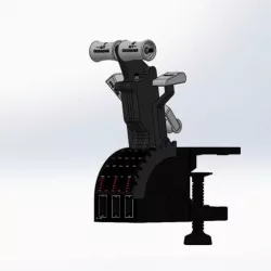 BOEING 737 THROTTLE HANDLES FOR SAITEK PRO FLIGHT V2