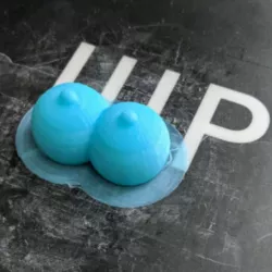 Boobs Keychain