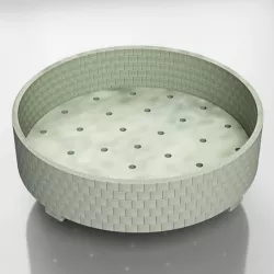 Brick Pattern Bonsai Pot/Planter