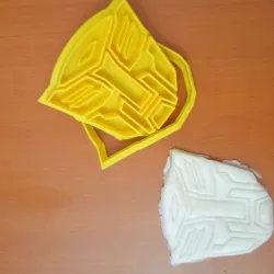 Bumblebee and autobots cookie cutter