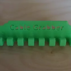 Cable grabber for USB Cables