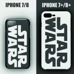 CASE IPHONE 7/8 - 7/8 PLUS - LOGO STAR WARS