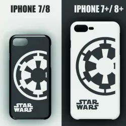 CASE IPHONE 7/8 - 7/8 PLUS - STAR WARS -SYMBOL EMPIRE