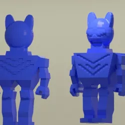 Cat cat the robot