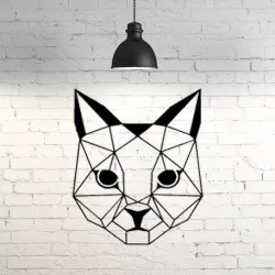 Cat Wall Sculpture 2D II