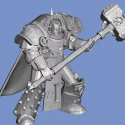 Chapter master proxy (28mm)