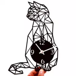Clock geometric cat