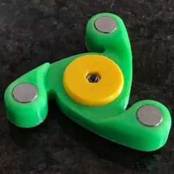 Compact Ceramic Tungsten Fidget Spinner