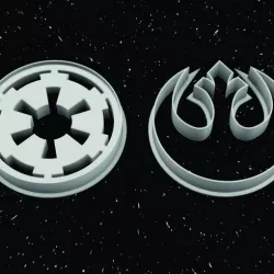 COOKIE CUTTER LOGO EMPIRE - LOGO RESISTANCE